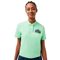 Koszulka damska Lacoste Holiday Polo polówka klasyczna zielona r. XS