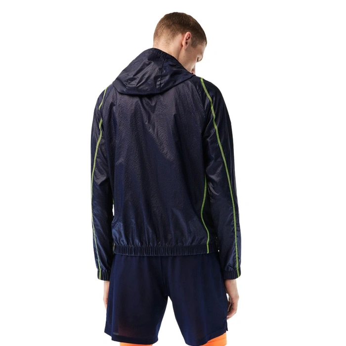 Kurtka męska Lacoste Sport Roland Garros sportowa granatowa r. S