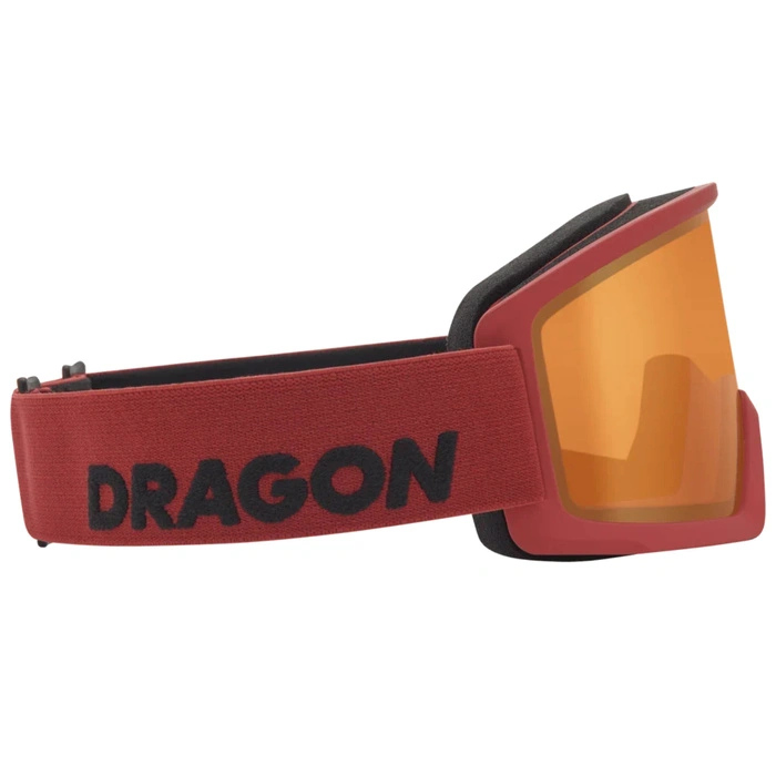 Gogle narciarskie unisex DX3 Cordovan snowboardowe z filtrem S1