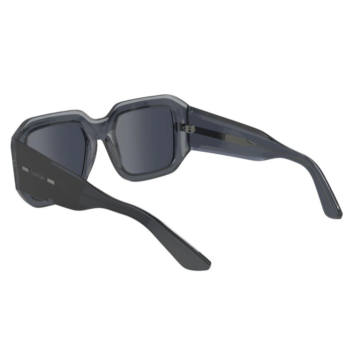 Okulary przeciwsłoneczne Calvin Klein CK23536S szare damskie kocie oczy