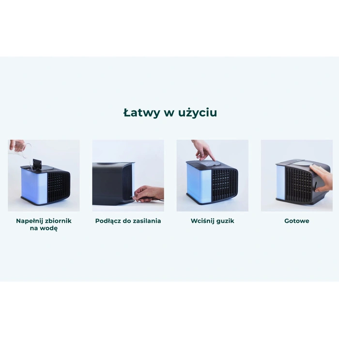 Klimator ewaporacyjny Evapolar evaSMART EV-3000 Urban Grey nawilżacz powietrza