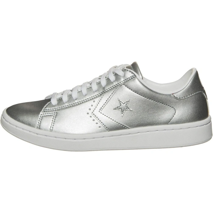 Buty damskie Converse Pro Leather niskie srebrne r. 38