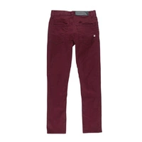 Spodnie chłopięce Element Color Boy jeansowe tapered bordowe