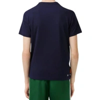 Koszulka unisex Lacoste x Roland Garros t-shirt granatowy r. XXS