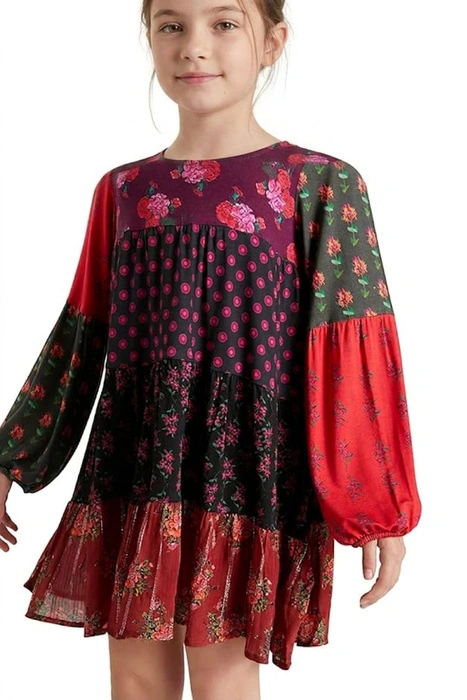 Sukienka dziewczęca Desigual Celia w kwiaty r. 110