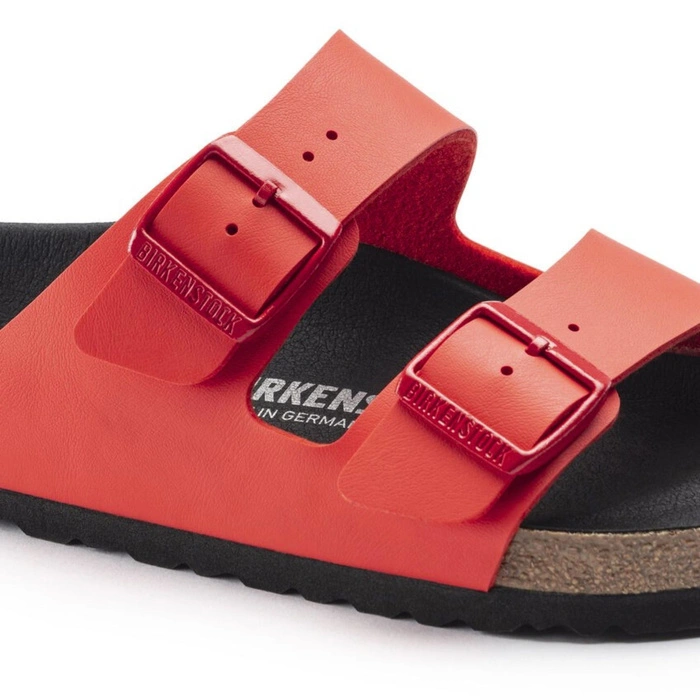 Klapki męskie Birkenstock Arizona BS regular czerwony r. 44