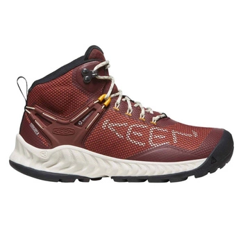 Buty trekkingowe damskie Keen Nxis Evo Wp Mid wodoodporne czerwone r. 35,5