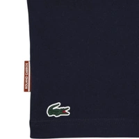 Koszulka unisex Lacoste x Roland Garros t-shirt granatowy r. XXS