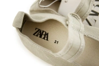 Tenisówki dziecięce Zara Kids balerinki canvas 