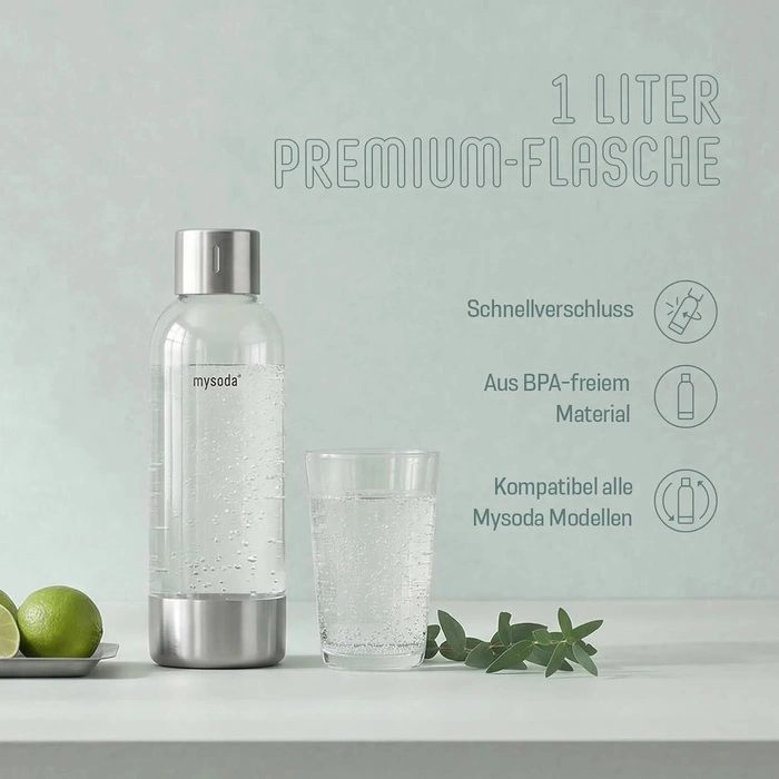 Saturator do wody MySoda Rubt 2 szałwiowy używany