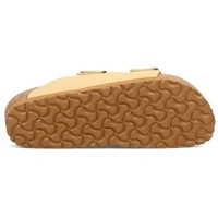 Klapki damskie Birkenstock Arizona BS birko-flor vegan beżowe r. 38