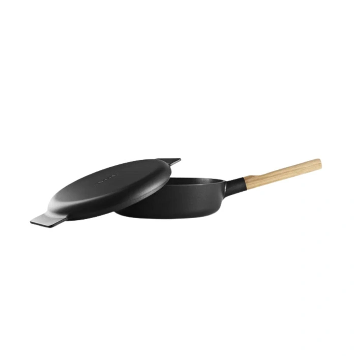 Patelnia z pokrywą Eva Solo Nordic Kitchen czarna 25 cm