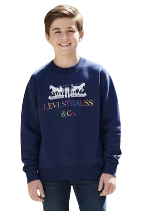 Bluza młodzieżowa Levi's dresowa granatowa r. 158