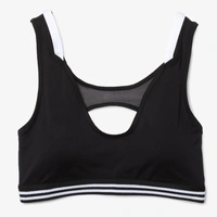 Top sportowy Lacoste Sport biustonosz treningowy czarny r. M