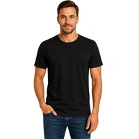 Koszulka męska Fruit of the Loom Original Full Cut czarna t-shirt r. S