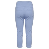 Spodnie damskie Kabello Corsaire rybaczki 3/4 niebieskie r. S/M
