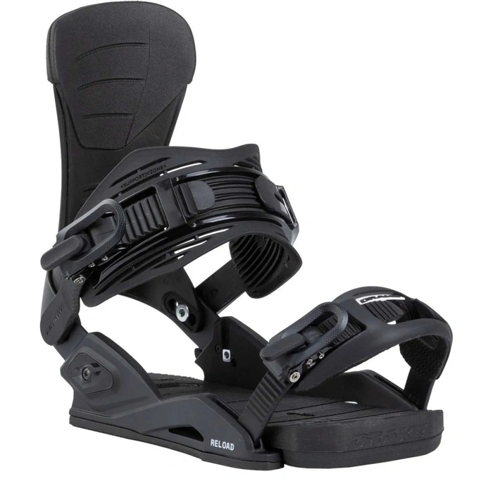 Wiązania snowboardowe Drake Reload męskie czarne r. M/L