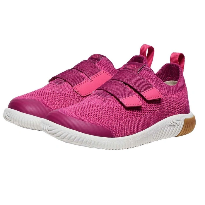 Buty dziewczęce Keen KNX Knit DS sportowe miejskie sneakersy różowe na rzepy r. 24