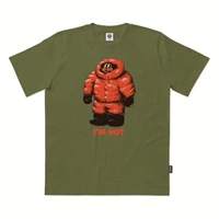 Koszulka męska The Dudes El Bufo Im Hot T-Shirt bawełniana khaki