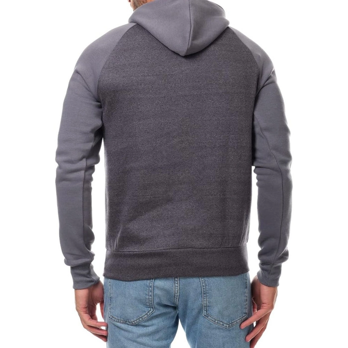 Bluza męska Hopenlife Grandle z kapturem szara