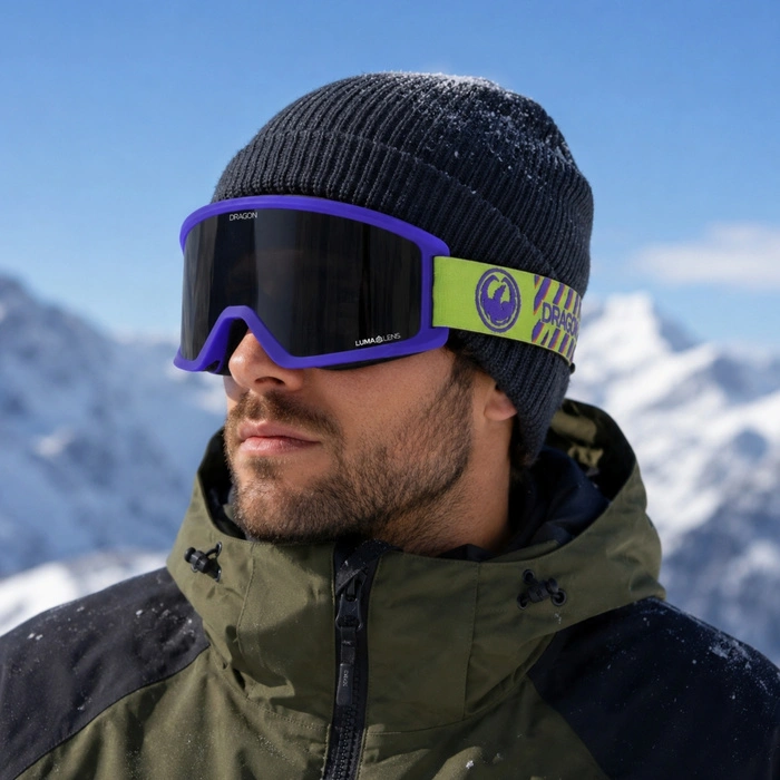 Gogle narciarskie Dragon DX3 OTG snowboardowe soczewka S2