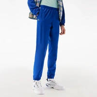 Kompletny męski dres Lacoste Sport spodnie + kurtka niebieski r. XS