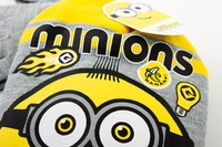 Komplet czapka rękawiczki Minions The Rise Of Gru dla chłopca zimowy szary r. 54