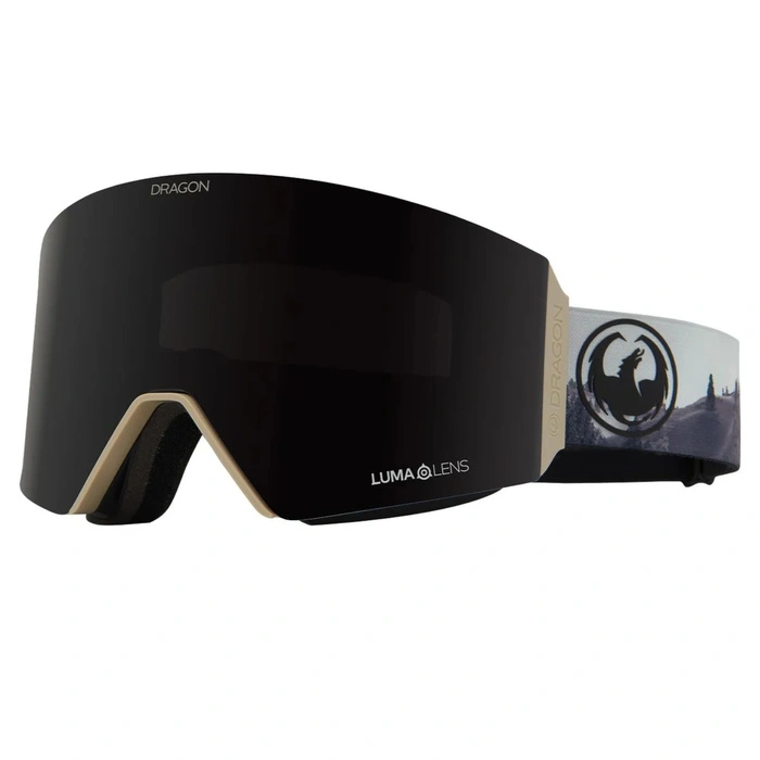 Gogle narciarskie Dragon RVX MAG Koda snowboardowe dwie szyby S4 + S1 unisex