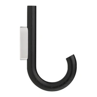 Wieszaki ścienny Gejst Hook czarny z drewna dębowego uniwersalny 19 cm