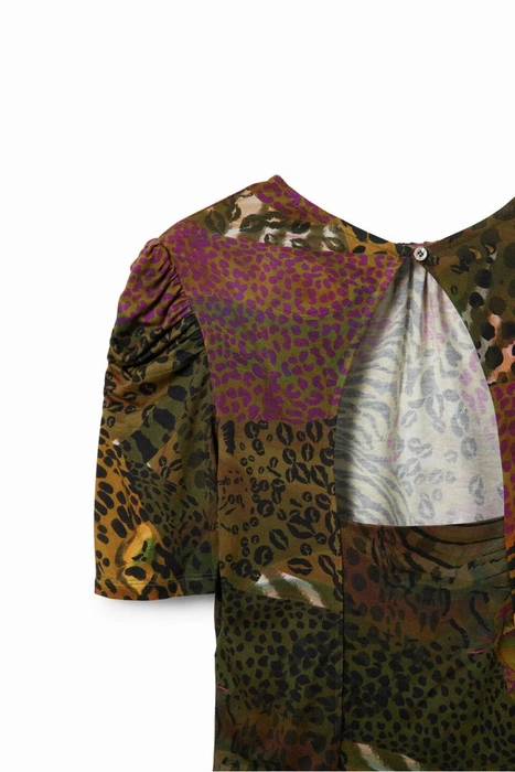 Bluzka damska Desigual Loreto wzór w centki r. M