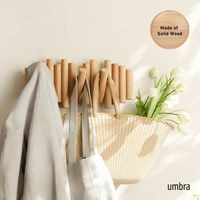 Wieszak ścienny Umbra Picket 5-Hook drewniay