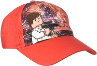 Czapka z dzaszkiem dziecięca Lego Wear Star Wars czerwona