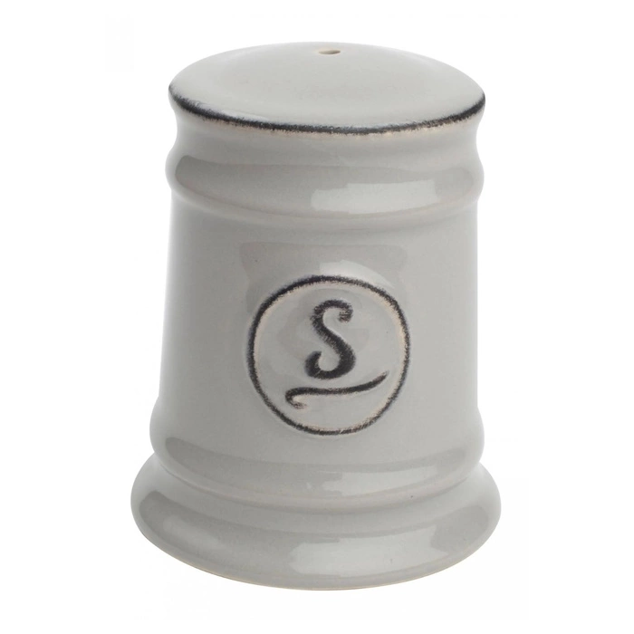 Solniczka T&G Woodware ceramiczna szara 7x6 cm