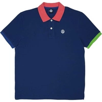 Koszulka męska North Sails Polo S/S Logo bawełniana niebieska