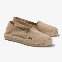 Buty męskie Lacoste Moleon 120 espadryle płócienne beżowe r. 42