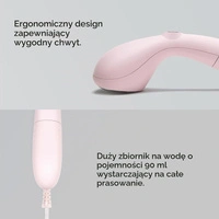 Parownica ręczna do ubrań Steamery Cirrus No.2 streamer różowy