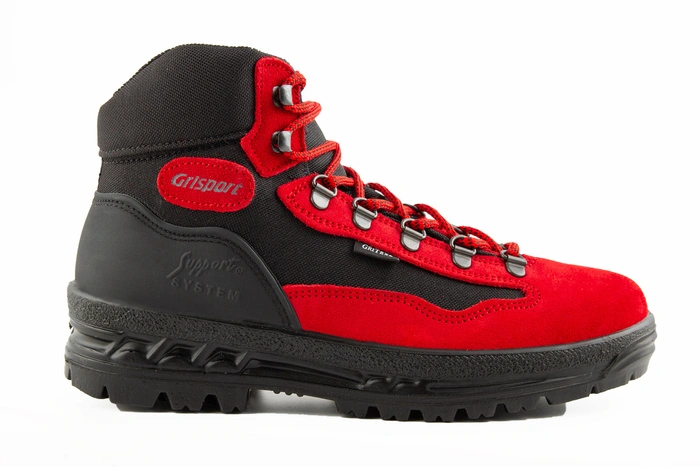 Buty damskie Grisport Gritex trekkingowe wysokie czerwone r. 36