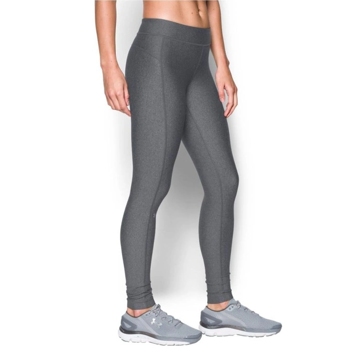 Legginsy damskie Under Armour HeatGear sportowe treningowe szare r. L