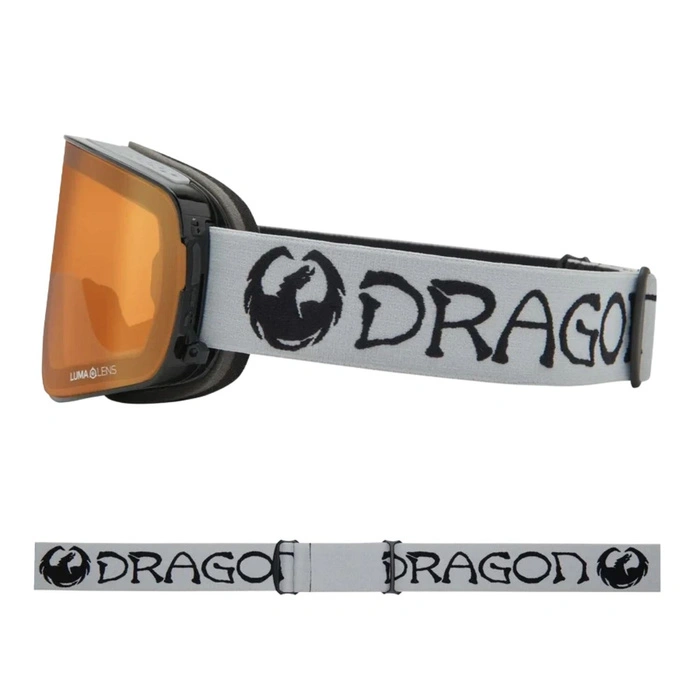 Gogle narciarskie Dragon NFX2 Classic Grey snowboardowe soczewka S1-S3