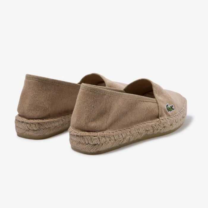 Buty męskie Lacoste Moleon 120 espadryle płócienne beżowe r. 42
