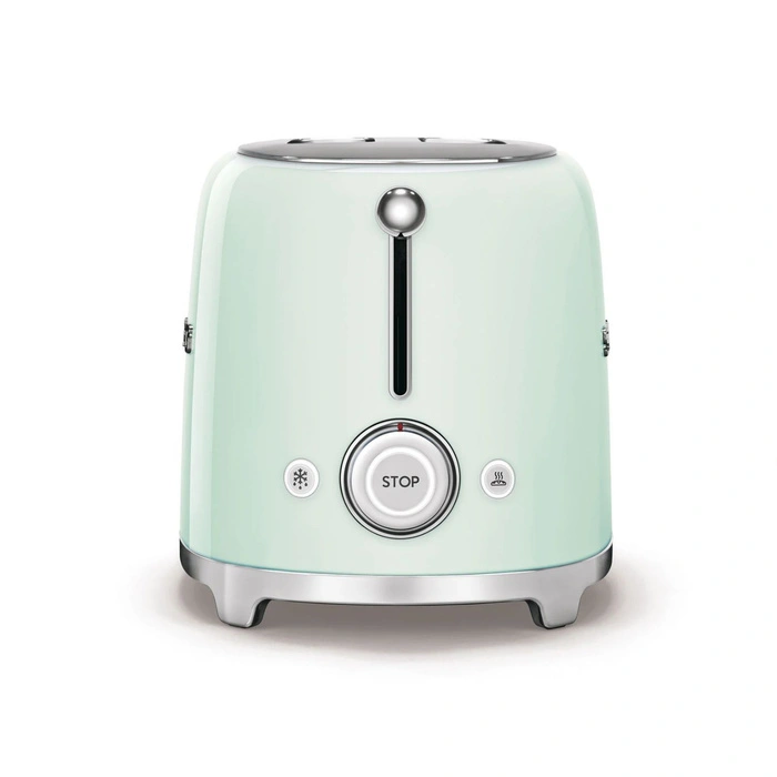 Toster na 4 kromki Smeg TSF02PGEU pastelowa zieleń 50's Style