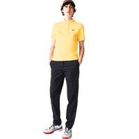 Koszulka damska Lacoste Regular Fit Polo bawełniana żółta r. XXS