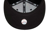 Czapka New Era 59FIFTY LA czarny fullcap z prostym daszkiem r. 8 1/4