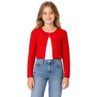 Sweter dziecięcy Mayoral bolerko czerwone do sukienki r. 157