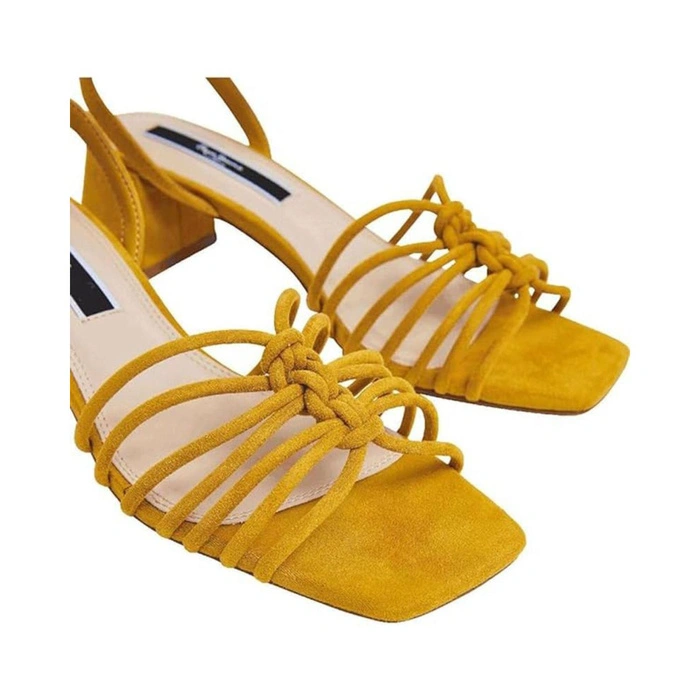 Buty damskie Pepe Jeans Zoe Colors żółte na słupku r. 37