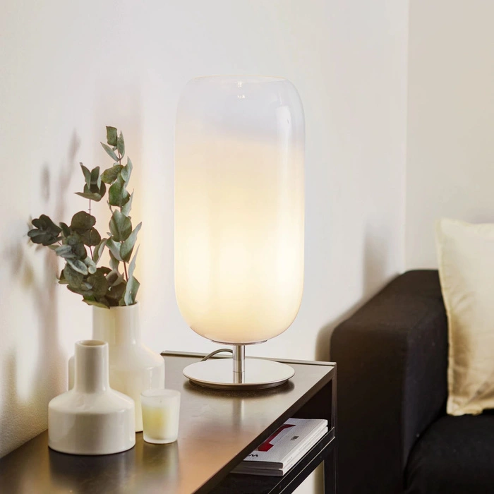 Lampa stołowa Artemide Gople Mini nocna biała
