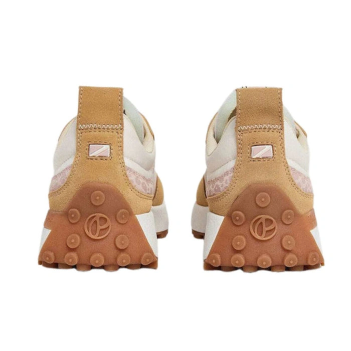 Buty damskie Pepe Jeans Lucky Print biało beżowe sneakersy l r. 36