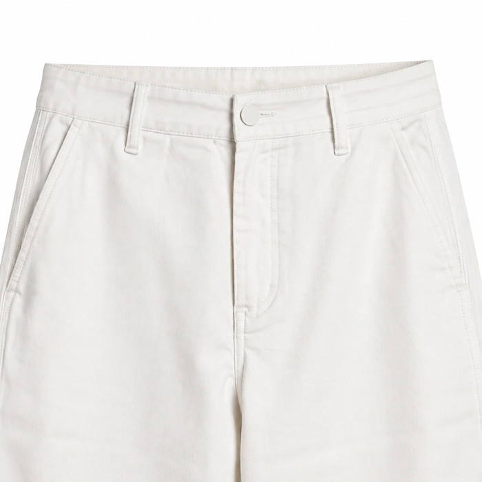 Spodnie damskie Zara jeansy szerokie ecru r. XS