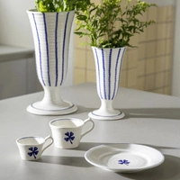 Zestaw 2 kubków Anouk Clover For &k Amsterdam porcelanowe
