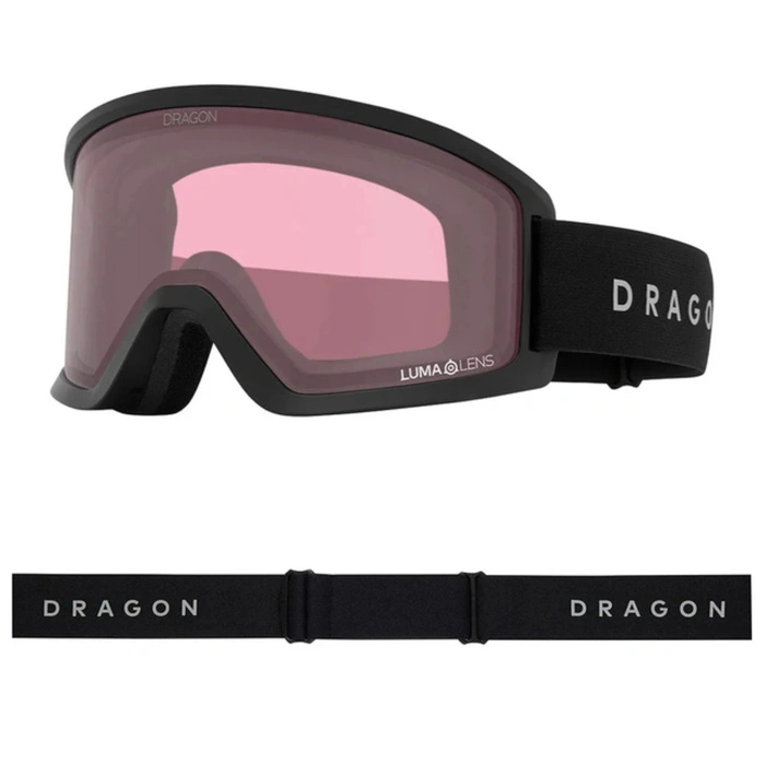Gogle narciarskie Dragon DX3 plus OTG Photochromic Rose snowboardowe cat. S1-S3